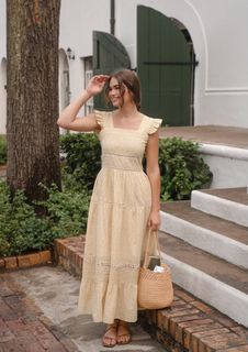 BNWT Susy + Bae Claudine Day Dress in Tansy Lane