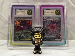 CGC 10 Pokemon Cards: Mega Gengar ex & Gengar VMAX