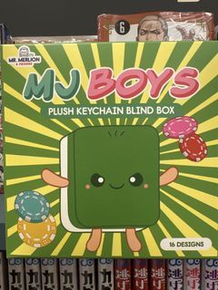 Mr. Merlion MJ Boys Plush Keychain Blind Box Hwa Choi MJ Manager Die-hard Fan Kao Bei