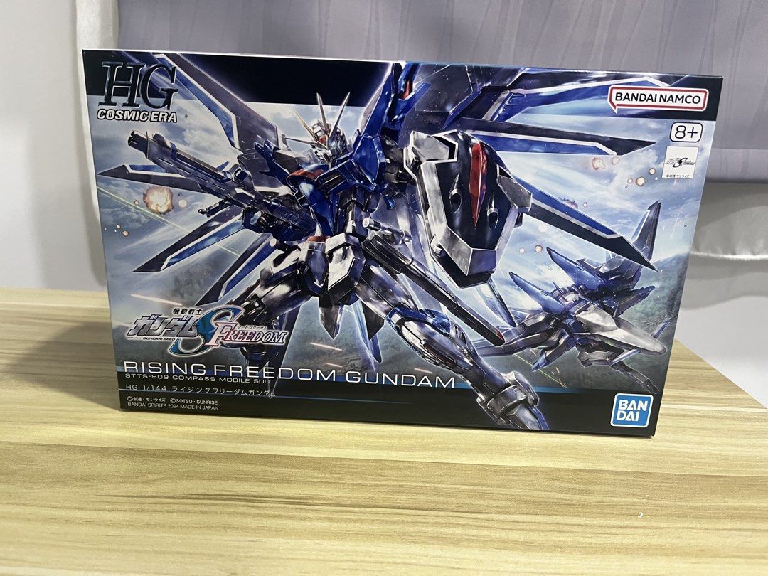 HG Gundam (Category: Gundam Model Kits) located in Singapore. Submitted by marlboro1225 (Listing ID 1436603348, Image 5). Description: Brand new in box Self collect at 823310 only Earthree gundam $18 Space backpack for gundam G-self $10 MA-09 Dom $25 Immortal justice gundam $30 Rising freedom gundam $30 Gundvolva $18 Gundam aerial $20 Zowort $18 Gundam calibarn $30 Gundam AGE-1 Normal $20.
