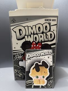 WTS DIMOO WORLD X DISNEY VINYL PLUSH KEYCHAIN