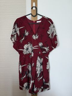 Fash Mob Floral Romper