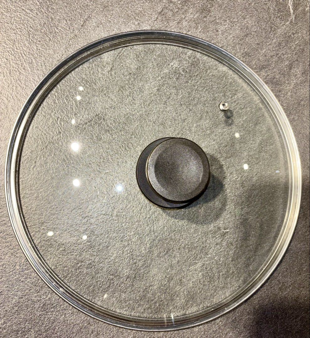 Stainless Steel Pot with Glass Lid (Category: Cookware & Accessories) located in Singapore. Submitted by liuxue3918 (Listing ID 1437481875, Image 6). Description: - Durable stainless steel pot - Clear glass lid - Sturdy handles - Excellent condition - Ideal for soups, stews, and more.