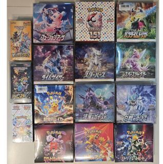 Japanese🇯🇵Pokemon Shrinked  booster 151 Fushion arts Paradigm trigger Vstar universe Time gazer Star birth Space juggler Shiny star v Super charge breaker Jet-black spirit  Silver lance Terastal fastival Glory of team rocket heat wave arena Triplet beat