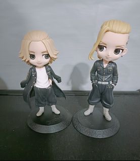 Tokyo Revengers Q Posket Mikey & Draken Figurines