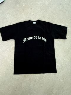 ADLV Acme de la Vie Black T-Shirt Size 1