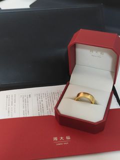 Chow Tai Fook Au999 Gold Ring