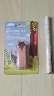 Kikkerland Fox Manicure Set