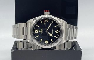 SgWatchHub! Brand new 2026 march Tudor ranger m79950 79950 stainless shell black