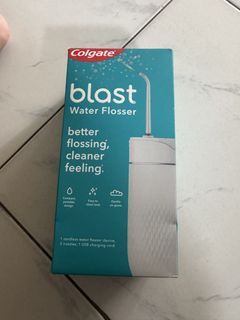 Colgate blast water flosser