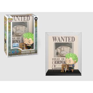 Funko One Piece Roronoa Zoro Wanted Poster Pop Exclusive Vinyl Figure 2124 - [] []
