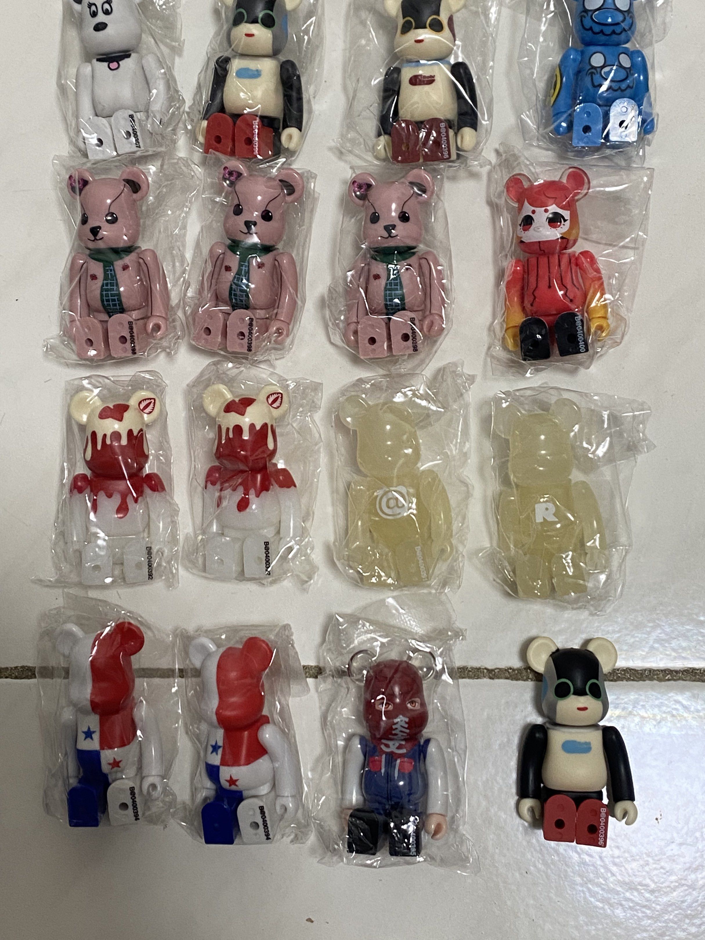 Bear Brick Series 40 (Category: Designer & Blind Box Toys) located in Singapore. Submitted by _bling_bling (Listing ID 1438657164, Image 3). Description: Bear Brick series 40 -Box opended check pattern -Sealed in plastic -Card also sealed in foil -offer your best price for whole box.
