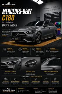 Full Car Wrap - Mercedes-Benz C180