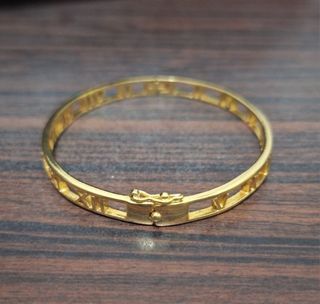 (17.25g) 916 Roman Numerals Bangle