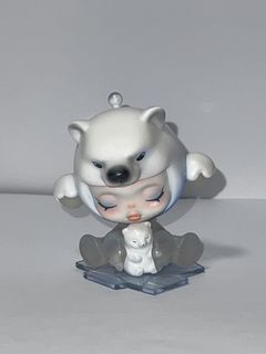 Popmart skullpanda the mare of animal series - The polar bear