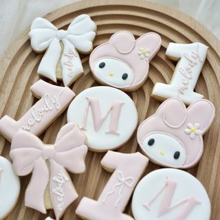 Custom Sugar Icing Cookies for Birthday, Party, Gender Reveal