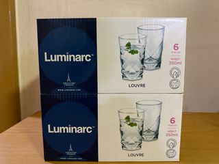 Luminarc Louvre Drinking Glasses - Set of 6