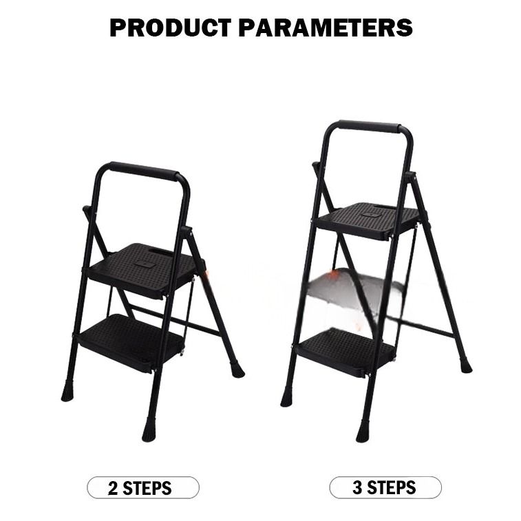 Portable Foldable Step Ladder | Anti Slip Step Ladder | Space Saving Folding Ladder | Heavy Duty Steel Step Stool | Easy Carry Household Ladder | Indoor Multi Step Ladder | Widen Pedal Safety Ladder | Stable Home Utility Ladder (Category: Ladders & Steps) located in Singapore. Submitted by casahomesg (Listing ID 1438992682, Image 9). Description: Upgrade your home safety and convenience with this Easy Carry Foldable Step Ladder designed for every