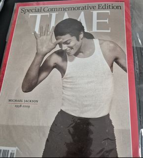 TIME Magazine - Michael Jackson Commemorative Edition 2009 Print 1st Ed Unopened Unread