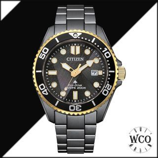 [WCO] BN0264-53E x Citizen Promaster ft. Light In Black (Limited Edition) Men Diver Watch BN-0264