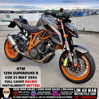 USED KTM 1290 Superduke R with AKRAPOVIC