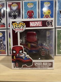 Spider-man with Spider Mobile Funko Pop
