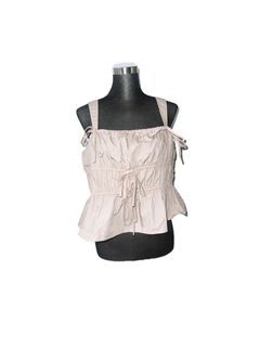The Tinsel Rack Pink Ruffle Top