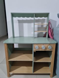 Pretend play wooden kitchen