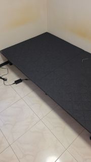 Recliner bed with support