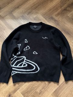 Broken Planet Knit Sweater Black