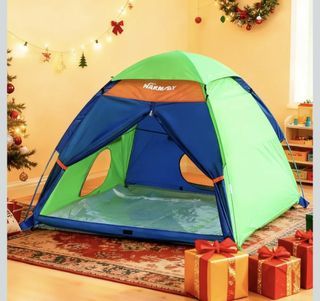 Narmay Kids Play Tent - Blue, Green, Orange