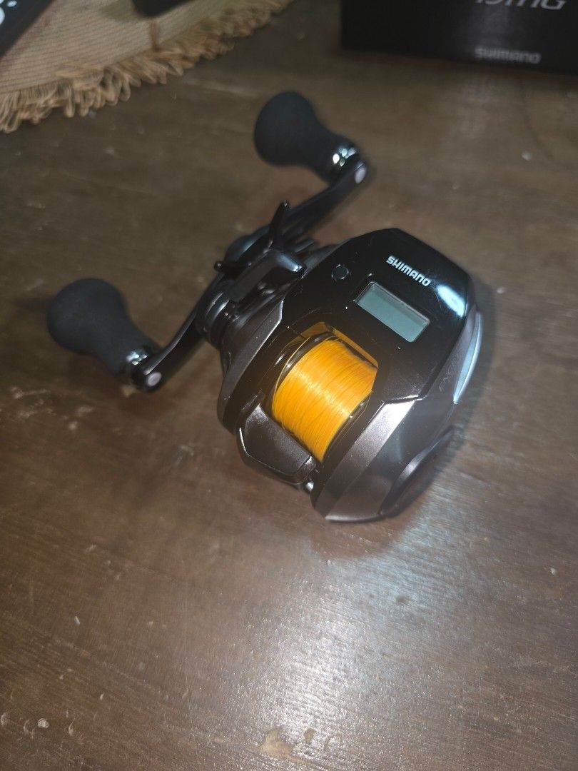 Shimano Engetsu Premium 151HG Fishing Reel (Category: Fishing) located in Singapore. Submitted by exxekym (Listing ID 1440005672, Image 3). Description: Shimano Engetsu Premium 151HG, brand new, unused. bought from lure haven. impulse purchase. braid will be removed. $110, slightly negotiable. bought from L haven. comes with receipt. no warranty as item is on sale. quick deal at $100.