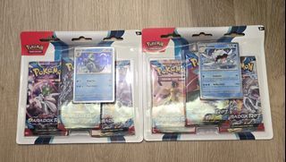 2x Pokemon Paradox Rift Booster Packs with Promo Cards