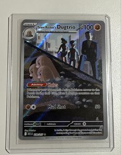 [Pokemon] Team Rocket's Dugtrio 239/217 Illustration Rare (Ascended Heroes)