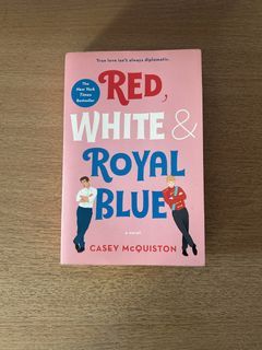 Red, White & Royal Blue by Casey McQuiston Novel