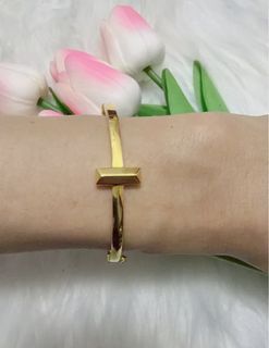 916 Gold Bangle Size 54 (12.82g)