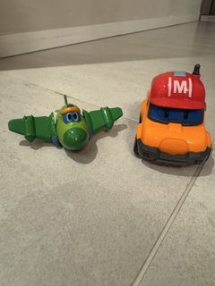 Super Wings Toy Vehicles - Airplane and Truck