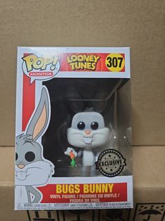 Funko Pop 307 Looney Tunes Bugs Bunny Flocked