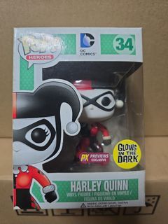 Funko Pop 34 DC Harley Quinn Glow