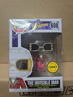 Funko Pop 608 Horror Movies The Invisible Man Chase