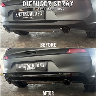 PROMO 🔥CAR RIM SPRAY / DECHROME / CALIPER SPRAY / KURB RASH REPAIR / DEBADGE / CHROME DELETE / WINDOW TRIM / BLACK OUT / PLASTI DIP 🔥 METALLIC / PEARL / GLOSS / MATTE / SATIN BLACK 🔥HYUNDAI I30 / AVANTE / ELANTRA / KONA / IONIQ / SANTA FE / TUCSON