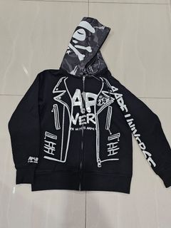 Aape by A Bathing Ape Hoodie - Black - Size S