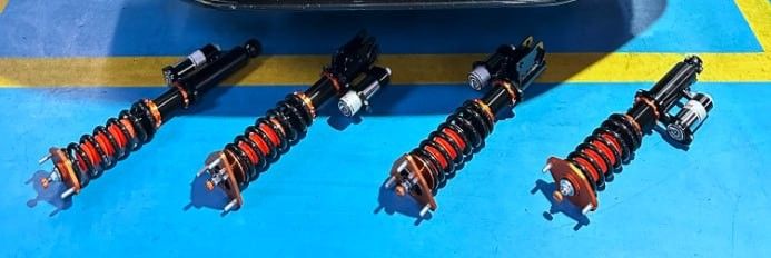 Evo x Api RR coilovers