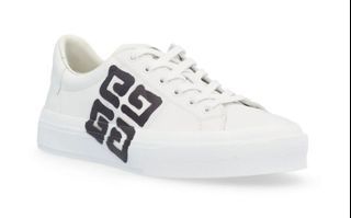 Givenchy City Sport Sneakers - White/Black - Size 41 at 588 SGD (org retailed at 975 sgd)