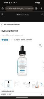 SkinCeuticals Hydrating B5 30ml Serum