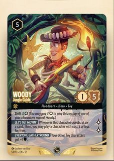 [Non Foil] 53/P3 Woody Jungle Guide - Disney Lorcana Wilds Unknown