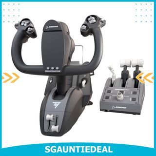 Thrustmaster TCA Yoke Pack Boeing Edition - Officially Licensed by Boeing for Xbox Series X|S/Xbox One/PC (black)