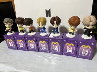 McDonald's TinyTAN Figures BTS Set