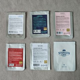 wts seventeen svt caratland power of love follow cafe assorted korea trading card set
