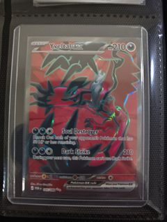 Yveltal EX Full Art Pokemon Card